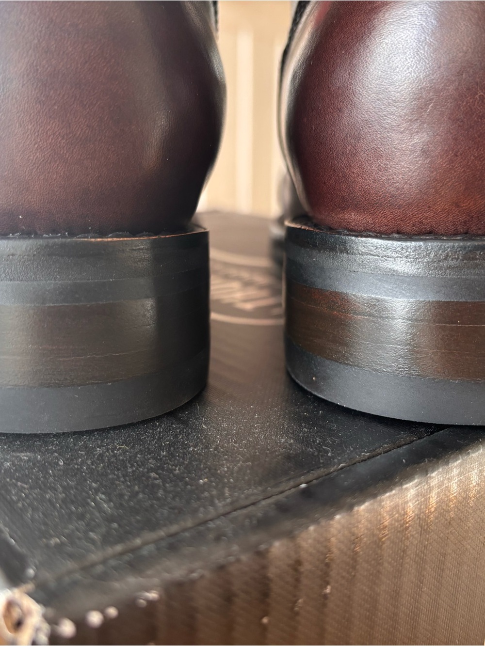 Thursday Boot Company Captain Boots in Old English Brown Leather - Picture 5 of 8